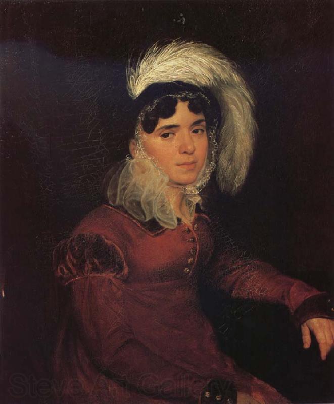 Karl Briullov Portrait of Maria Kikina France oil painting art